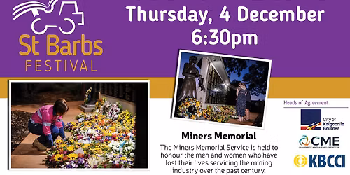 Miners Memorial Service