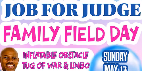 Family Field Day to support Job for Judge