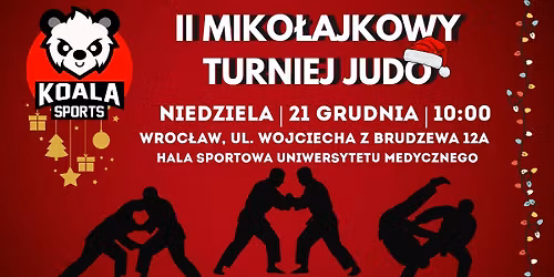 II Miko\u0142ajkowy Turniej Judo Dzieci, 21.12.2025 r.