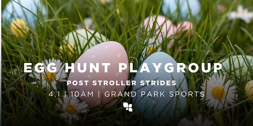 Post Stroller Strides Egg Hunt