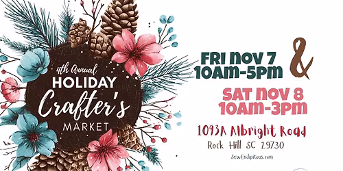 4th Annual SewEndipitous Holiday Crafter's Market