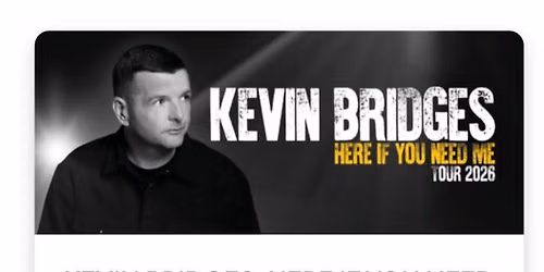 Kevin Bridges at The Ovo Hydro