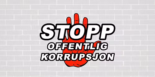 Demonstrasjon mot offentlig sl\u00f8s og korrupsjon - Bergen 2. mai