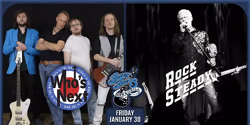 Who's Next [The Who tribute] \u2022 Rock Steady [Bad Co.] at Billy Blues Bar & Grill
