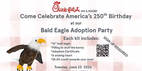 Bald Eagle Adoption Party