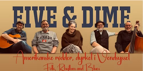 Sommerbuffet og gratis koncert med Five & Dime