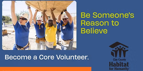 CORE VOLUNTEERS INFORMATIONAL ORIENTATION