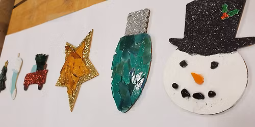 Stained Glass Holiday Ornaments