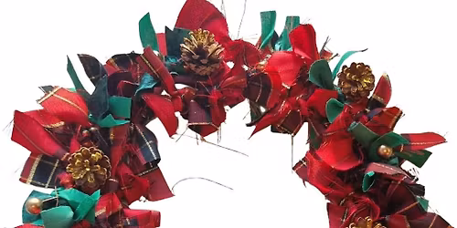 \ud83c\udf83 Create & Sip: Xmas Rag Wreath at The Ducking Stool \ud83c\udf42