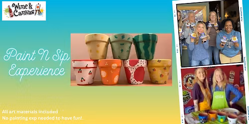 Cape Coral Paint Party \u2013 Flower Pots