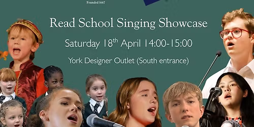 Singing Showcase at the York Designer Outlet