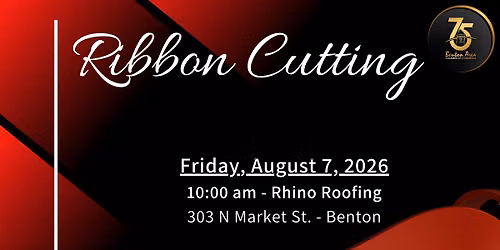 Ribbon Cutting Event - Rhino Roofing