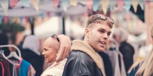 Mote og gjenbruk p\u00e5 Gr\u00f8nlands Torg!