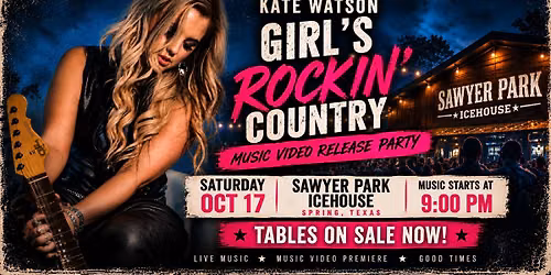 Kate Watson @ Sawyer Park Icehouse - #GRC Music Video Release Party