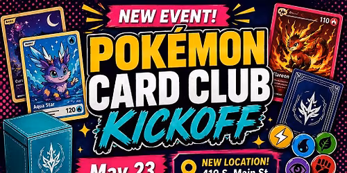 Pokemon Card Club Kickoff