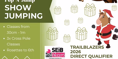 Pop 'n' Jump Christmas Unaff Showjumping