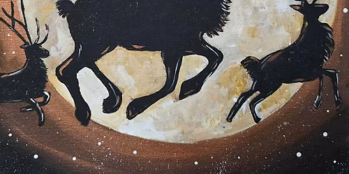 Midnight Flight ~ In Person Painting Event