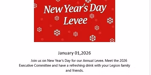 New Years Day Levee