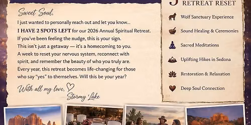 Annual Door 2 Spirit Retreat - 2026 Your Healing Awaits!