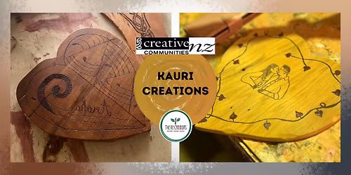 Kauri Creation (Woodwork), Highland Park Library, Friday 27 March, 10am-1pm