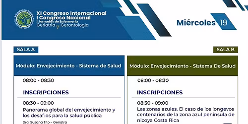 XI Congreso Internacional I Congreso Nacional I Jornadas de Enfermer\u00eda Geriatr\u00eda y Gerontolog\u00eda