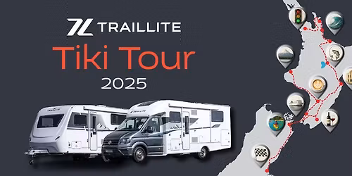 TrailLite Tiki Tour 2025 - We're bringing the TrailLite experience to you.