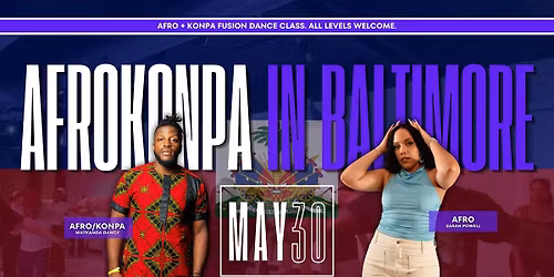 Afrobeats + Konpa Dance Class in Baltimore, MD