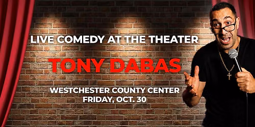 Tony Dabas at the Westchester County Center