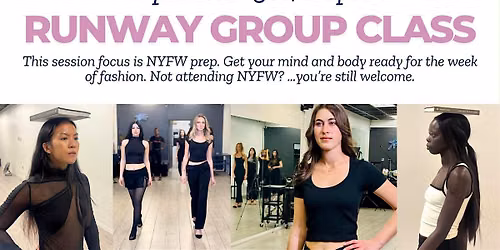 September Runway Group Class