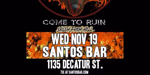 STONEBURNER: POST. INDUSTRIAL. OCCULT TOUR. 2025 with COME TO RUIN & SAILEM FROM HELL