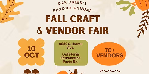 FALL CRAFT & VENDOR FAIR