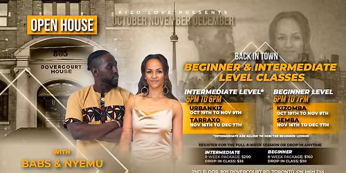 Dovertcourt | Urbankiz | Kizomba | Sunday Nov 16th