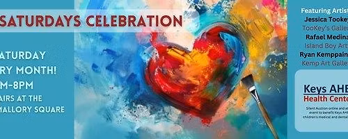 2nd Saturday Celebration - Upstairs at Shops at Mallory Square