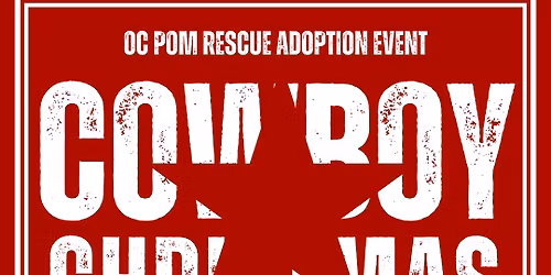 Cowboy Christmas Adoption Event