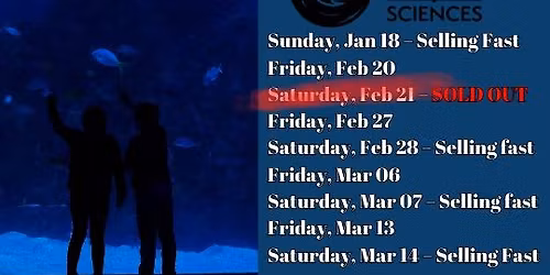 Overnight at Adventure Aquarium