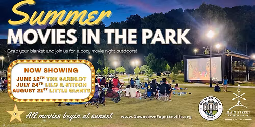 Movie in the Park- Summer Series