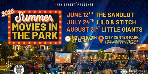 Movie in the Park- Summer Series