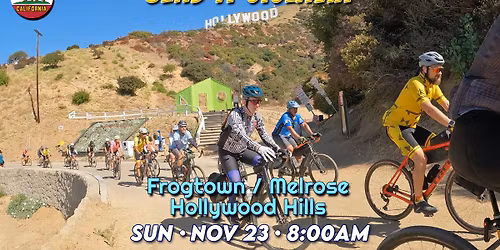 Send It CicLAvia: Frogtown \/ Melrose \/ Hollywood Hills