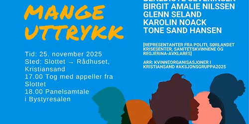 Vold har mange uttrykk \ud83e\udde1 25. november: Internasjonal dag for avskaffelse av vold mot kvinner \ud83e\udde1