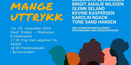 Vold har mange uttrykk \ud83e\udde1 25. november: Internasjonal dag for avskaffelse av vold mot kvinner \ud83e\udde1