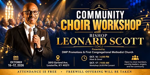 Community Choir Workshop with Bishop Leonard Scott