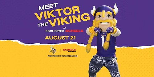 Meet Viktor the Viking at Rochester SCHEELS