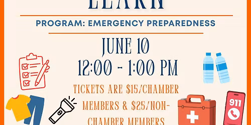 June Lunch & Learn - Emergency Preparedness