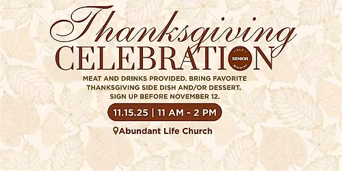 SALT Thanksgiving Celebration