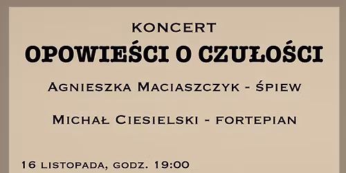 OPOWIE\u015aCI O CZU\u0141O\u015aCI