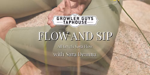 July Flow and Sip Yoga at Growler Guys
