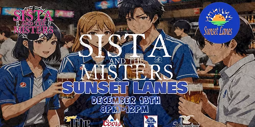 Bowling and Beats: Sista And The Misters at Sunset Lanes