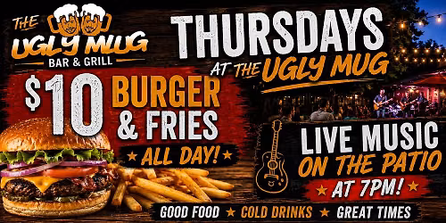 Thursdays @ The Ugly Mug