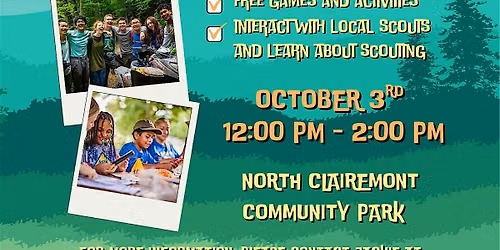 Scouting Community Fair - Your Adventure Starts Here!