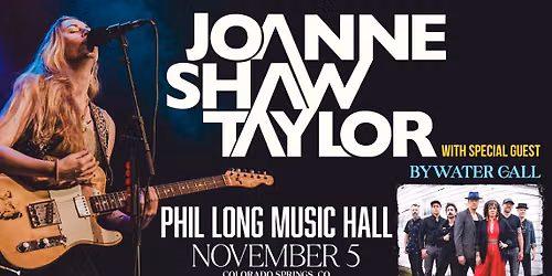 Joanne Shaw Taylor with Bywater Call Live in Colorado Springs, CO on November 5th